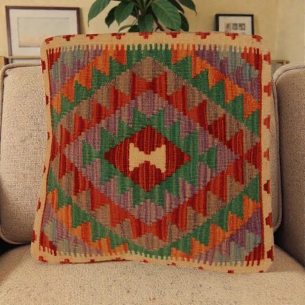 Kilim polštář 50x50 ručně tkaný povlak na polštář