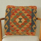 Kilim polštář 50x50 ručně tkaný povlak na polštář
