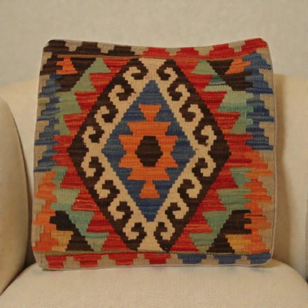 Kilim povlak na polštář 50x50 ručně tkaný dekorativní polštář