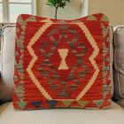Orientální dekorativní polštář 50x50 ručně tkaný povlak na polštář Kilim