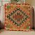 Orientální dekorativní polštář 50x50 ručně tkaný povlak na polštář Kilim