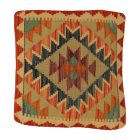 Orientální dekorativní polštář 50x50 ručně tkaný povlak na polštář Kilim
