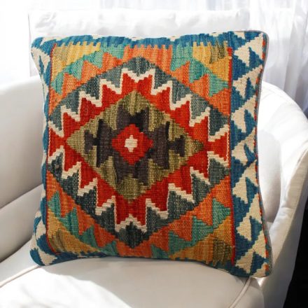 Polštář z kilimu 45x45 ručně tkaný povlak na polštář
