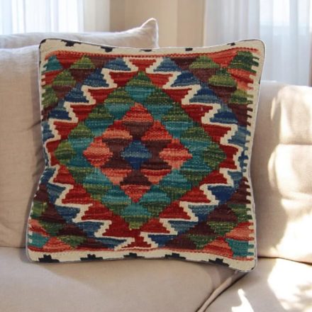 Polštář z kilimu 45x45 ručně tkaný povlak na polštář