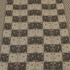Elegantní dámská a pánská šála 215x105 šedý černý bavlněný šátek