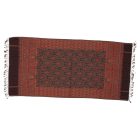 Elegantní šátek 215x105 fialově modrý tenký dámský šátek