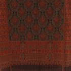 Elegantní šátek fialově zelený 215x105 tenký dámský šátek