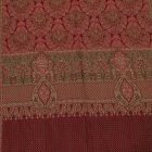 Dámská šála červená 215x105 elegantní dámský šátek na ramena