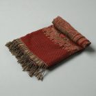 Dámská stola bordó 215x105 elegantní dámský šátek na ramena