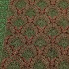 Dámský šátek 215x105 zelený hnědý elegantní dámský šátek