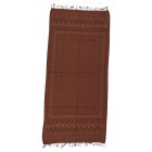 Šála červená 215x105 velká dámská šála z bavlny