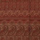 Šála červená 215x105 velká dámská šála z bavlny