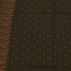 Elegantní dámský šátek 215x105 tmavě zelený s autentickým vzorem