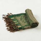 Velký šátek zelený 215x105 velký dámský a pánský šátek