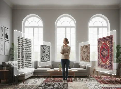 Koberce do obýváku v klasickém nebo moderním stylu