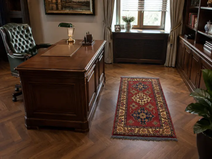 koberce před křeslo, do čtecího koutku nebo malé odpočinkové zóny
